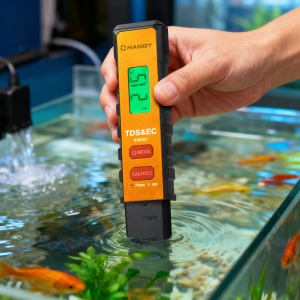 TDS/EC digital – aparat de măsurare a mineralelor – 0–4999 ppm – pe baterii