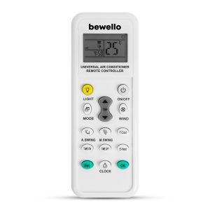 Telecomandă universală pentru aer condiționat - 1000 în 1 - 2 x AAA - alb