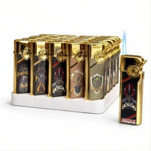 Brichete Metalice Antivânt 50/set, Diferite Modele Militare 8cm Reîncărcabile