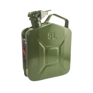 Cană de combustibil - metalică - 5 L - verde