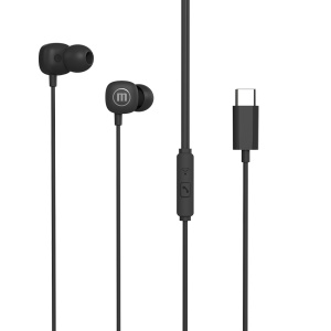 Căști Maxell Square - Type-C - 120 cm - Negru