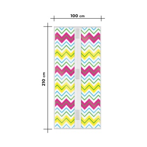 Cortina de țânțar pentru ușă - magnetic - 100 x 210 cm - articol - Img 4