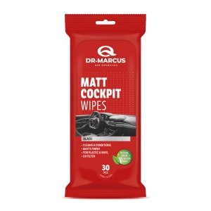 Dr. Marcus TITANIUM black - șervețele pentru bord cu efect mat