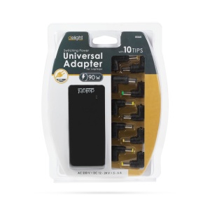 Încărcător universal laptop 90W, 15-20V, 6A, cu cablu de alimentare inclus - Img 3