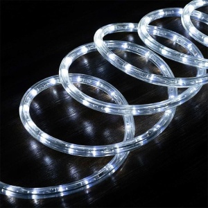 Instalație 10m, Model Furtun LED, Lumină Alb Rece, pentru Interior și Exterior Craciun - Img 3