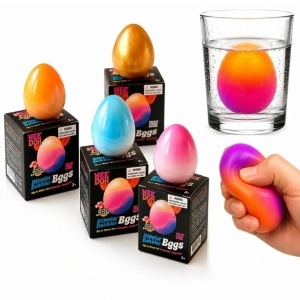 Jucarie Squishy Ou Color Changing, 6cm, Antistres Slow Rising, Își Schimbă Culoarea în Apă, Super Moale și Elastică, Diferite Culori