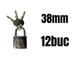 Lacat in Cruce 38mm 12buc/set