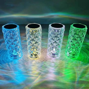 Lampă LED 22x9cm din Plastic cu Încărcare USB, Telecomandă, Luminozitate Reglabilă, Diferite Culori - Img 3