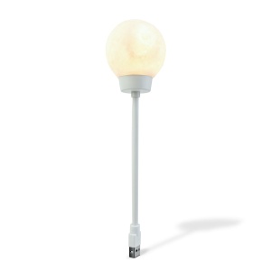 Lumină ambientală de noapte - Lampă Lună - Alb cald - USB - Img 2