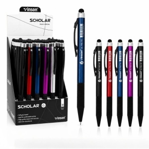 Pix cu Cerneala Albastra 36/Set, Cap Touch Screen, 14 cm