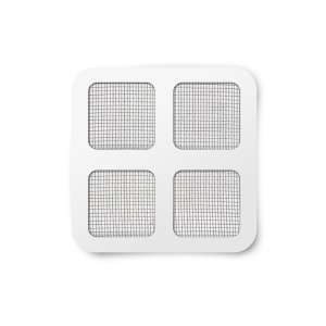 Plasture pentru țânțari - 10 x 10 cm - gri - 4 bucăți / ambalaj
