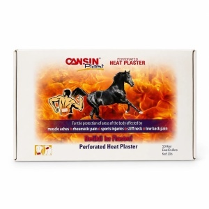 Plasturi Antireumatici 50/set, cu Ardei Iute, 10x18cm Cansin - Img 2