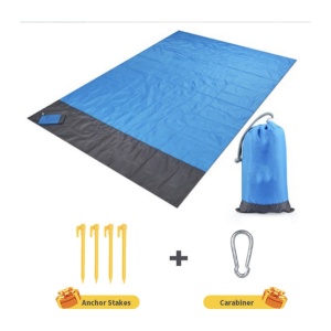 Prosop / patura de plaja cu sac de depozitare