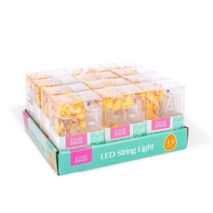 Șir de lumină LED - pui - 2 m - 20 LED - 2 x AA - Img 4
