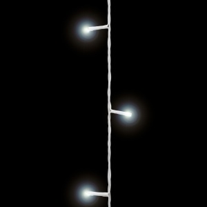 Șir luminos - 50 LED-uri - alb rece – cu cablu de 5 m - 8 programe - Img 4