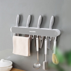 Stocare multifunctionala cu 7 cârlige - 35 cm