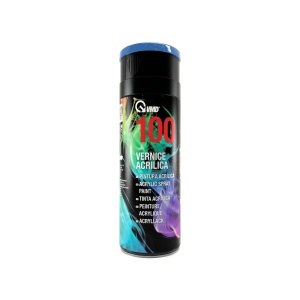 Vopsea email acrilică - pentru metal, plastic și lemn - 400 ml - albastru