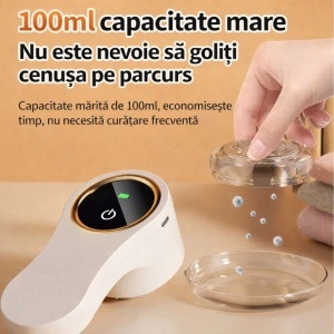 Aparat de Curățat Scame 14cm cu Afișaj Digital LED, Lame din Oțel Inoxidabil, Portabil, Diferite Culori, Reîncărcabil USB - Img 2
