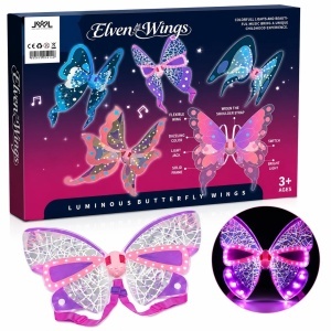 Aripi de Fluture Interactive 77×69.7×46cm , cu Lumini LED Colorate, Muzica si Miscare, pentru Copii Diferite Modele - Img 2