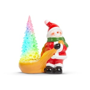 Decoraţie de Crăciun cu RGB LED, model om de zăpadă, 13 X 7 x 15 cm