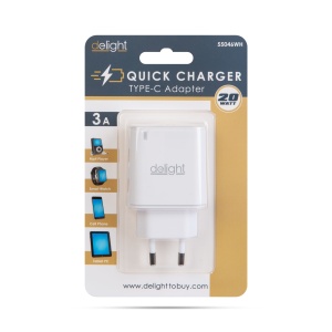 Încărcător cu încărcare rapidă Type-C - Power Delivery (PD) 20 W - Alb - Img 4
