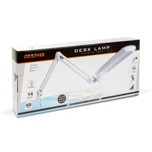 Lampă de masă cu LED - dimabilă - metal - albă - Img 3