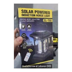 Lampa solara - felinar patrat