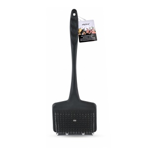 Perie pentru curățarea grătarului – 44 × 13 cm – neagră