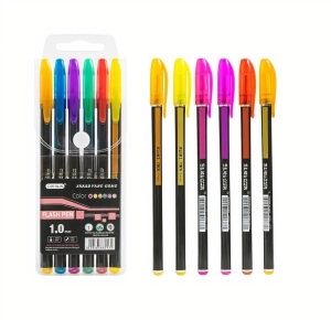 Pixuri Colorate 6/set Neon, 14cm Diferite Culori