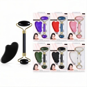 Rola Facială și Gua Sha, pentru Masaj Facial, 14.5cm Diferite Culori
