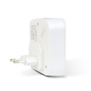 Sonerie wireless digitală fără baterie - Kinetic - 2 unități interioare - albă - LED albastru - Img 3