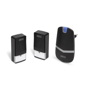 Sonerie wireless digitală fără baterie - Kinetic - cu 2 emițătoare (unități exterioare)