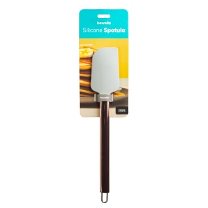 Spatulă de silicon cu mâner inoxidabil - 29 x 5,2 x 1 cm