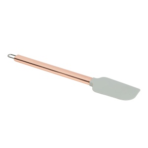 Spatulă de silicon cu mâner inoxidabil - 29 x 5,2 x 1 cm - Img 2