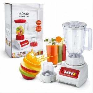 Storcător Multifuncțional 2 în 1, 450W, Blender Electric 1.5L, cu Râșniță Inclusă, Diferite Culori
