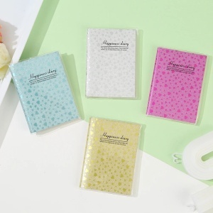 Agendă Glitter 10/set, Copertă Lucioasă, Dictando 16x9.5cm, Diferite Modele - Img 2
