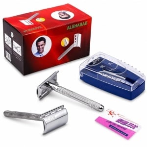 Aparat de Ras 12/set Inoxidabil 10cm, Carcasa de Protectie, Lama Rezerva