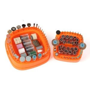 Burghiuri, polizore, accesorii de lustruire set - 276 piese - Img 2