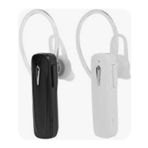 Casca bluetooth alb cu verde