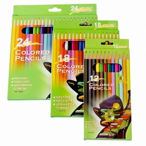 Creioane Colorate 12/Set, 12 Culori, 17 cm
