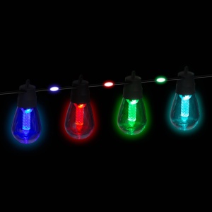Ghirlandă solară smart LED RGB - 84+15 LED-uri - 14,5 m - Bluetooth - Img 2