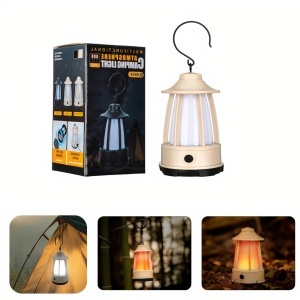 Lampa LED 15x8cm Felinar Portabil Multifunctional, Lumina Alb Rece/Cald Incarcare prin Acumulator