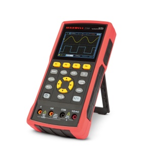Osciloscop portabil - cu acumulator - ecran LCD color de 3.5" - AC/DC, 400V, 40MHz, 2 canale, 8K/4K