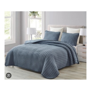 Patura 200*230 - 1300 gr - albastru