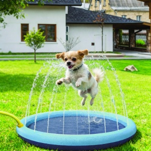 Piscină pentru animale de companie cu fântână – 100 cm - Img 2