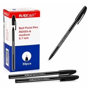 Pix cu Bila 50/set, 0.7mm, Scriere Neagra