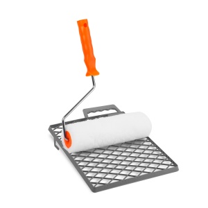 Rolă de vopsit + mâner, grilă de scurgere - 240 mm