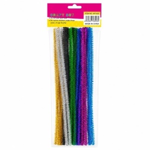 Sarme Plusate Metalizate 30cm, pentru Craft 30 Buc/Set, 12 Seturi - Img 3