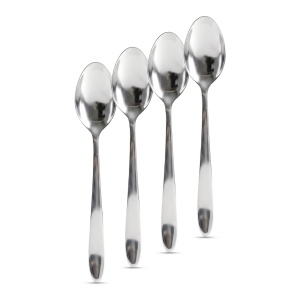 Set de linguri pentru tacâmuri – oțel inoxidabil – 4 buc / pachet