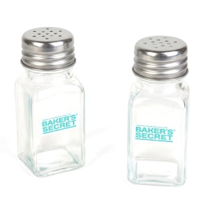 Set solniță și piperniță Baker's Secret – sticlă – 10,3 cm – 2 buc. / set